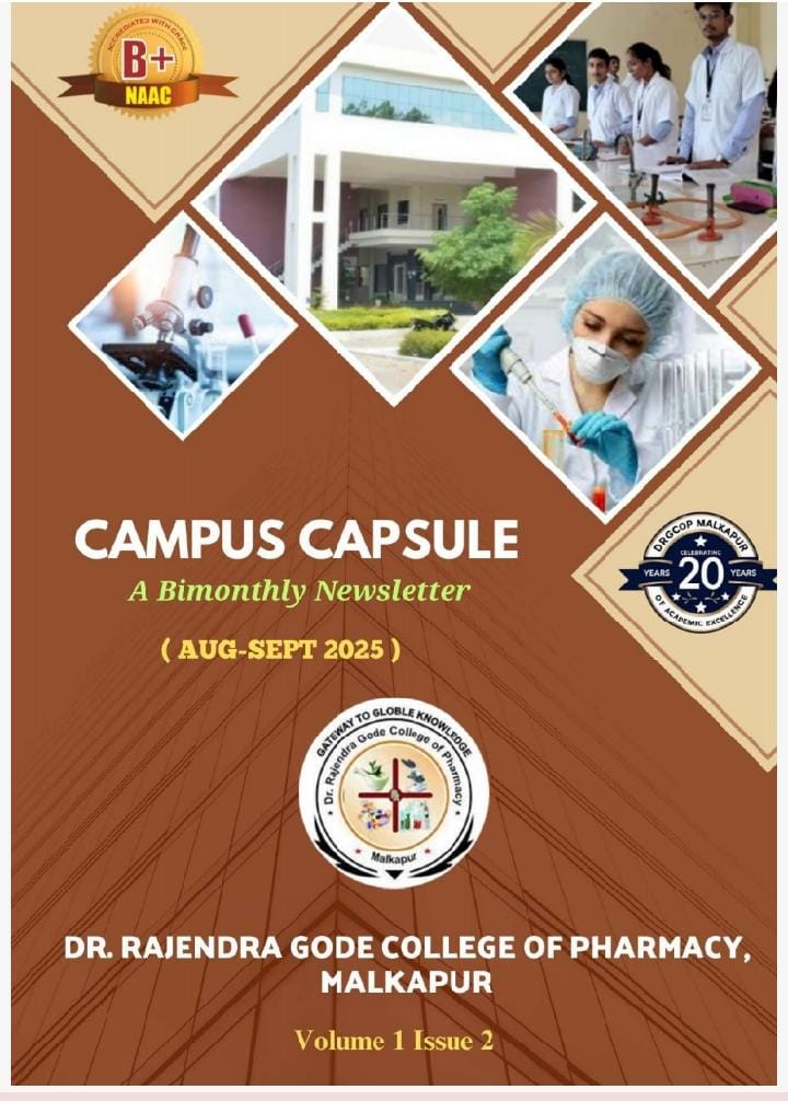 Campus Capsule highlights our journey of academic excellence, research progress, student achievements, and community engagement that reflect the true spirit of DRGCOPM.