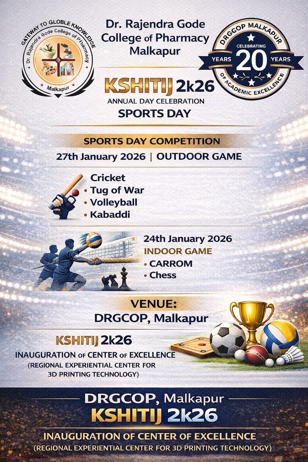 Kshitij 2026 – Sports Day