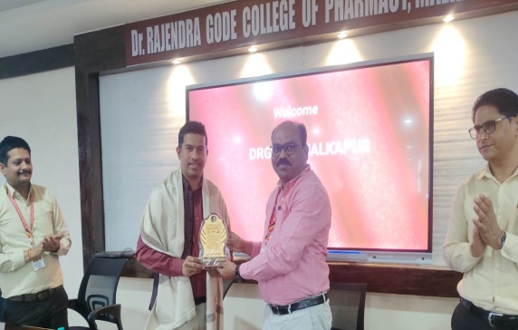 The Training and Placement Cell of Dr. Rajendra Gode College of Pharmacy, Malkapur, successfully organized a College to Corporate 3 Days Training Session on 15 April 2026 for M. Pharm final-year students.