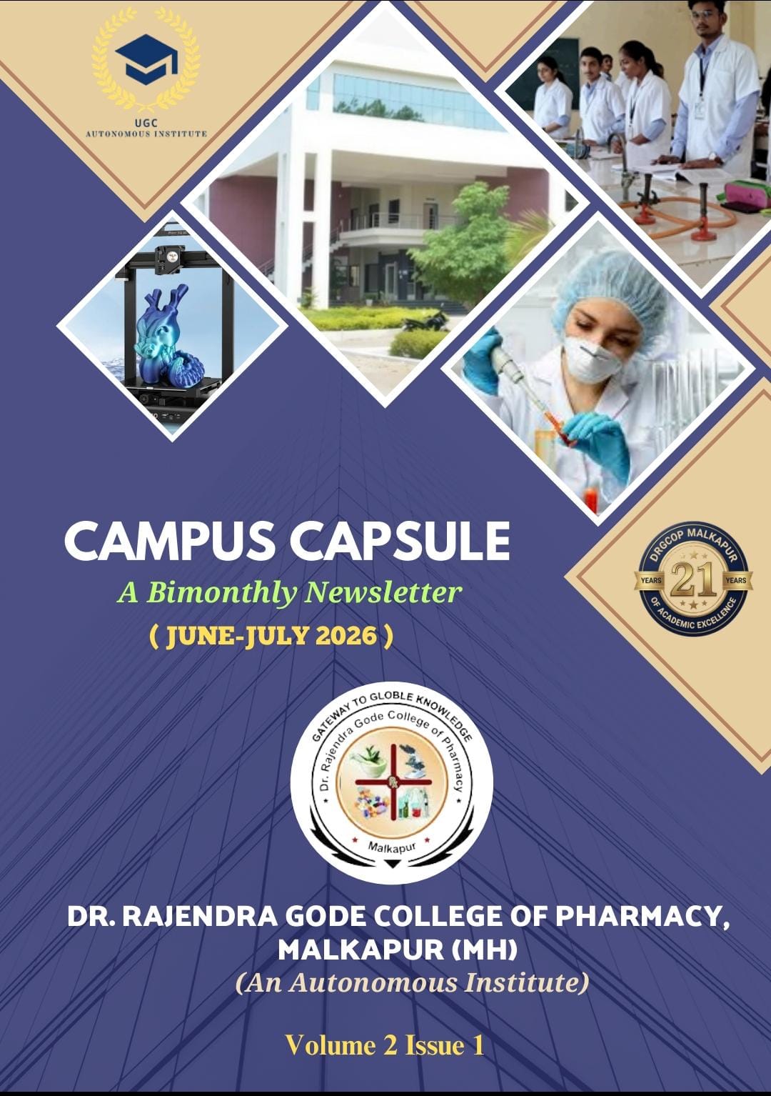 Campus Capsule Bimonthly Newsletter, Volume 2, Issue 1